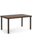 Zahradn� j�d.st�l 150x90x75, kostra kov/v�plet plast, hn�d� BNZ-152 BR