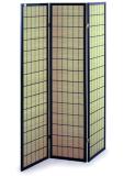 paravan 3-d�ln�,masiv smrk  �ern� 180x44cm EF-842 BK