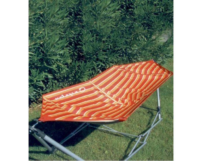 Portable hammock stripes