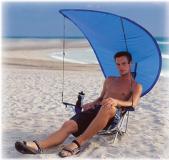 Backpack beach chair+canopy