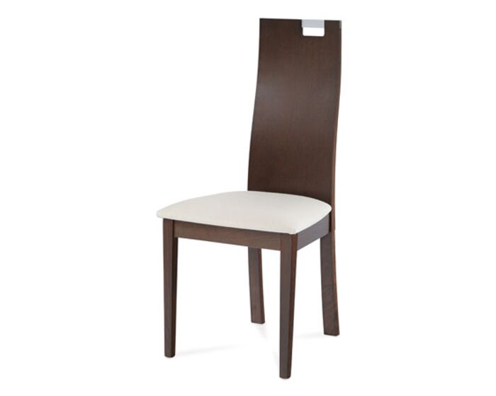 Jídelní židle BEZ SEDÁKU, barva ořech BC-22462 WAL
